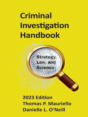 cover image of Criminal Investigation Handbook
